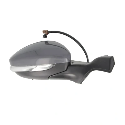 Immagine di Specchio retrovisore esterno Alkar 6126296 Dx con la prima mano elettrico termico, sensore temperatura, convesso PEUGEOT: 208 I Hatchback mister