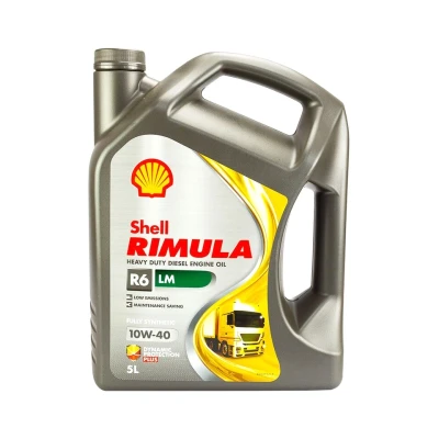 Immagine di Olio motore SHELL Rimula R6 LM 10W40 5L