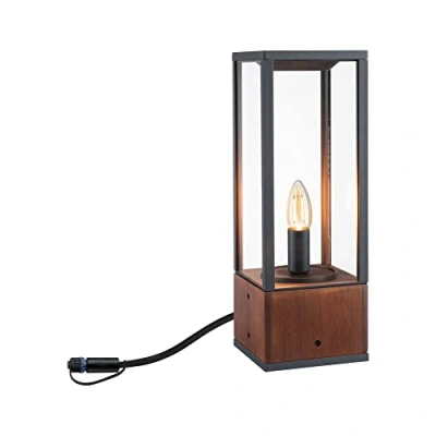 Immagine di Paulmann Lichtobjekt Venea 94673 Sistema dilluminazione Plug&amp;Shine Faretto LED da giardino (monocolore) 2 W Bianco caldo Legno