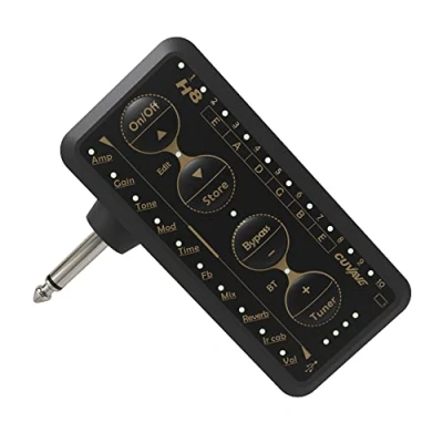 Immagine di M Vave H8 Amplificatore per cuffie chitarra, effetti integrati, batteria, ingresso strumento e audio Bluetooth