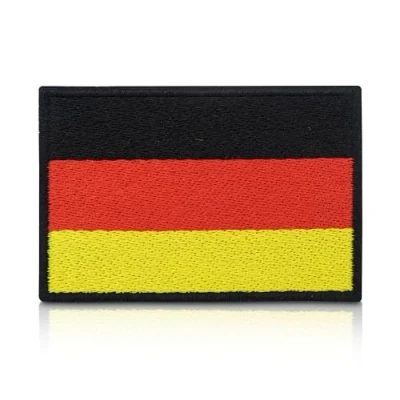 Immagine di Toppa con retro Toppe, bandiera tedesca Patches, Germania Finally Home