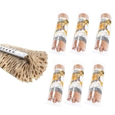 Immagine di Apex Set 6 pezzi Ricambio Spugna Classic 32cm, assorbente, di lunga durata per Lavapavimenti Squizzo