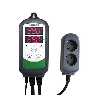 Immagine di Inkbird ITC 308 220V Digitale Termoregolatore Regolatore di Temperatura Termostato Controllo con Riscaldamento e Raffreddamento per Homebrew, Allevamento, Serra