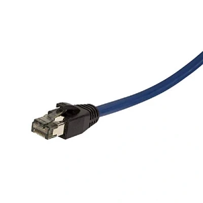 Immagine di LogiLink CQ8056S RJ45 cavo di rete, patch CAT 8.1 S/FTP 2.00 m Blu Privo alogeni 1 pz.