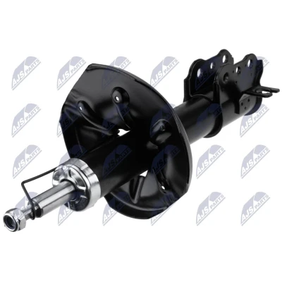 Immagine di NTY A MZ 032 Ammortizzatore Assale anteriore Sx pressione del gas doppio tubo tipo McPherson Spina superiore, Collare inferiore
