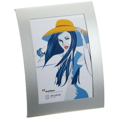 Immagine di walther+ design TP015S Cornice portafoto Formato carta: 10 x 15 cm Argento