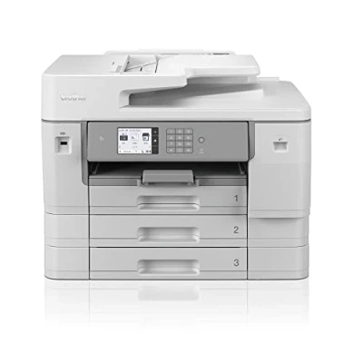 Immagine di Brother MFC J6957DW Stampante multifunzione a getto dinchiostro A3 Stampante, scanner, fotocopiatrice, fax ADF, Alimentatore automatico di documenti fronte e