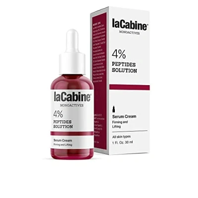 Immagine di laCabine Monoactives 4% Peptides Solution Aiuta a ridurre le rughe stimolando la sintesi del collagene. Pelle è visibilmente più giovane, soda e elastica.