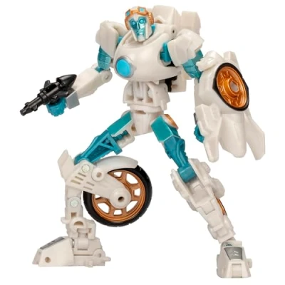 Immagine di Transformers EarthSpark Deluxe Class Terran Thrash Action figure robot da 12,7 cm, si converte in 22 passaggi, giocattoli interattivi per ragazzi dai 6 anni su