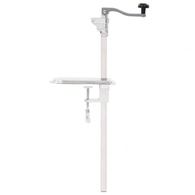 Immagine di vidaXL Apriscatole Manuale Apribarattoli Attrezzi Cucina Stabile Professionale Robusto Argento 70 cm in Alluminio e Acciaio Inossidabile