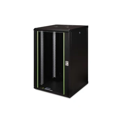 Immagine di Digitus DN 19 20U 6/6 SW Armadio rack da parete (L x A P) 600 998 mm 20 U Nero, Nero (RAL 9005)