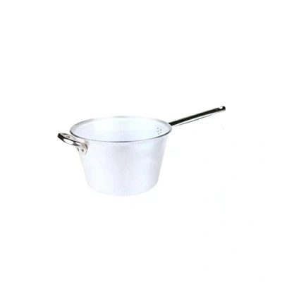 Immagine di Pentole Agnelli ALMR65B28 Paiolo Radiante per Polenta con Manico e Maniglia Inox, Argento, 28 cm, 1 Pezzo