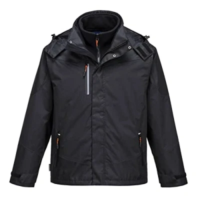 Immagine di Portwest S553BKRL Giacca Impermeabile 3 in 1, Nero, L