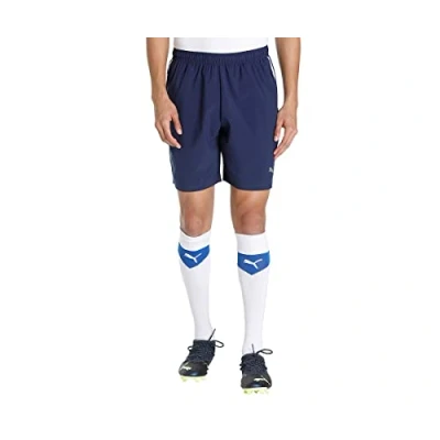 Immagine di puma Teamliga Sideline Trainings Pantaloncini sportivi peacoatpuma blackpumawhite, Uomo, Taglia: 3XL, Peacoat black pumawhite