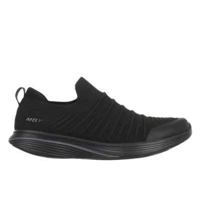 Immagine di MBT M400 Slip On Donna Senza Lacci. Scarpe da Ginnastica Anatomiche e Confortevoli. Calzature fisiologiche Comfort stabilità con Suola Curva. Moderne. Nero
