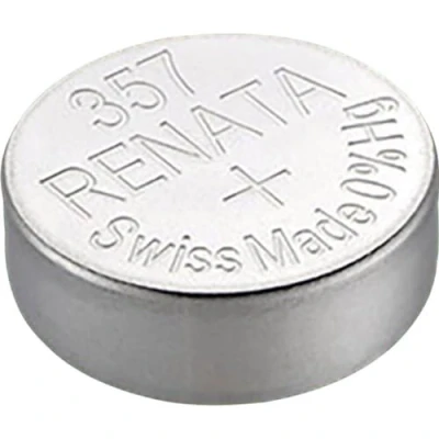 Immagine di Renata Batteria a bottone 357 1.55 V 1 pz. 190 mAh Ossido dargento SR44