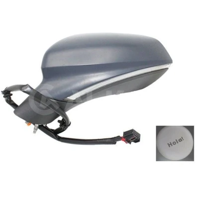 Immagine di Specchietto retrovisore esterno Alkar 6149074 Sx con la prima mano elettrico termico, memoria, ribaltabile/ripiegabile elettricamente, convesso, c