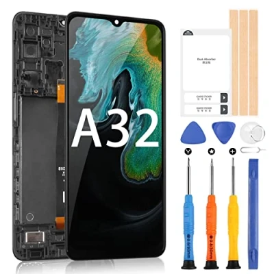 Immagine di LCD Schermo per Samsung Galaxy A32 5G A326 SM A326B 6,5 Pollici Touch Screen Replacement Digitizer Assembly con Riparazione Kit (Non 4G e A326U)