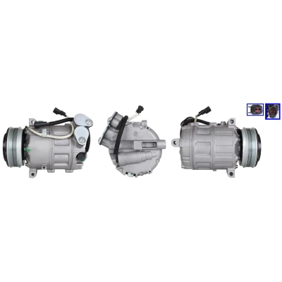 Immagine di LUCAS ACP01214 Compressore Aria Condizionata PAG 46 R 134a VOLVO: XC90 I, S80 II