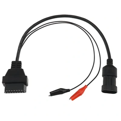 Immagine di 3 Pin a 16 OBDII OBD2 Cavo adattatore diagnostico per il collegamento OBD II 16pin strumento veicolo sistema motore strumenti diagnostici parti