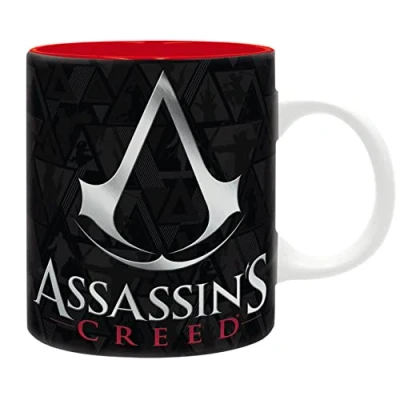 Immagine di ABYstyle ASSASSIN&#039;S CREED Tazza Crest nero e rosso