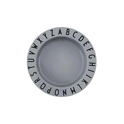 Immagine di Design Letters Piatto Fondo Tritan per bambini Regali Stoviglie Piatti infrangibili i più piccoli da dessert, colazione, spuntino Senza BPA e BPS