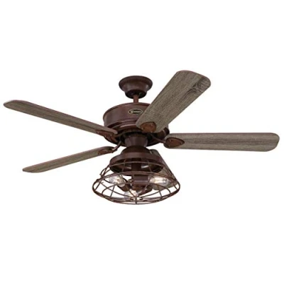 Immagine di Westinghouse Lighting 7220540 Ventilatori da Soffitto per Interni in Legno Rustico 55 W