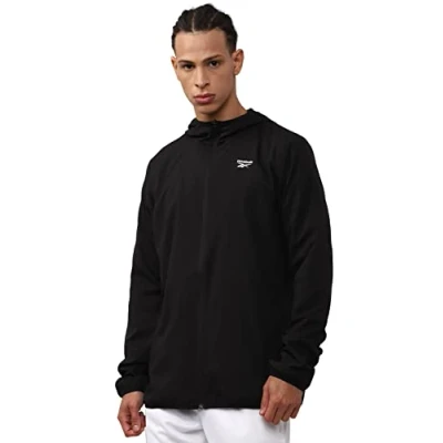 Immagine di Reebok Training Essentials Jacket Giacca sportiva, Uomo, Taglia: Large, Black