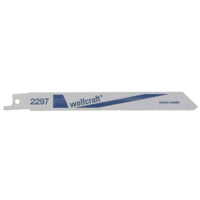 Immagine di 2 Lame di ricambio per seghe frontali Wolfcraft 2297000 lunghezza: 131 mm