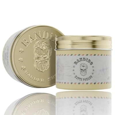 Immagine di Bandido Matte Finish Pomade originale (125 ml), facile da modellare, per la tua acconciatura perfetta, effetto opaco, cera capelli, capelli