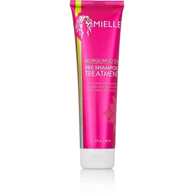 Immagine di Mielle Organics Mongongo Olio Pre Shampoo Trattamento 148 ml, Bianco