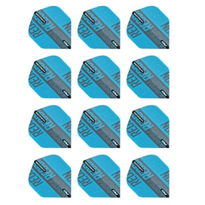 Immagine di RED DRAGON Hardcore XT Blue And Black Dart Flights 4 Sets per Pack (12 in Total)