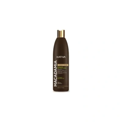 Immagine di Kativa Macadamia Condizionatore Nutriente 550 ml Idratazione, Morbidezza e lucentezza Capelli Secchi Disidratati Balsamo Omega 3 6 Vitamina D