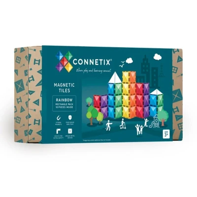 Immagine di Connetix 18 Rainbow Rectangle Pack