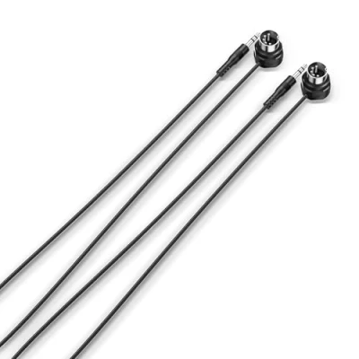 Immagine di CME Cavo MIDI TRS in confezione Da 2 pezzi dritto versione a (3,5 mm 1/8 di pollice) DIN angolato 5 pin, piedi/150 cm Perfetto per gli spazi ristretti e il patching