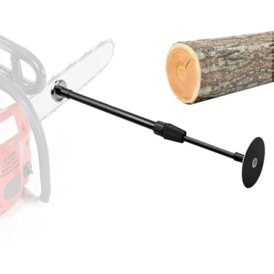Immagine di Veeteah strumento per misurare la legna da ardere motosega Forte di misurazione magnetica liberamente regolabile,Utensile taglio collegabile