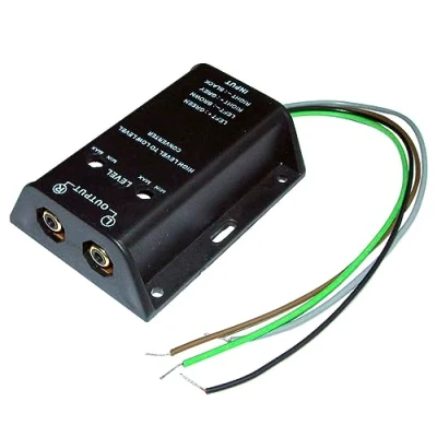 Immagine di Audioproject A111 Amplificatore Adattatore Autoradio Cavo Altoparlante All&#039;adattatore del Convertitore High Level to Low regolabile