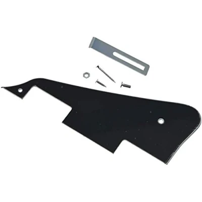 Immagine di Dopro Battipenna nero a 3 strati per chitarra LP con staffa cromata Epiphone Les Paul