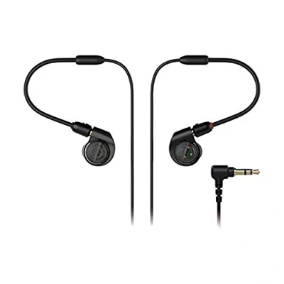 Immagine di Audio Technica ATH E40, Auricolari Professionali IN EAR Monitor, Nero