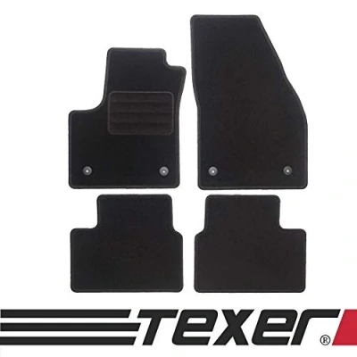 Immagine di TEXER Tappetini in tessuto, adatti per Opel Meriva B, anno di costruzione 2010 2017 Basic