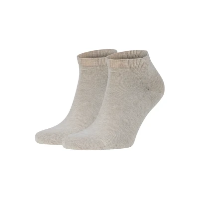 Immagine di Falke Happy 2PACK Everyday Casual Calze, Uomo, Taglia: 39 42, Beige