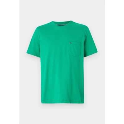 Immagine di Tommy Hilfiger Essential TEE Tshirt basic, Uomo, Taglia: Large, Olympic green