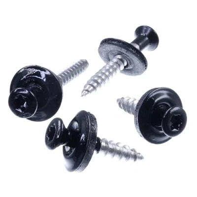Immagine di SECCARO Vite Spengler, 4,5 x 45 mm, RAL 9005, in acciaio inox A2, guarnizione EPDM 15 TX/esagono incassato, 100 pezzi