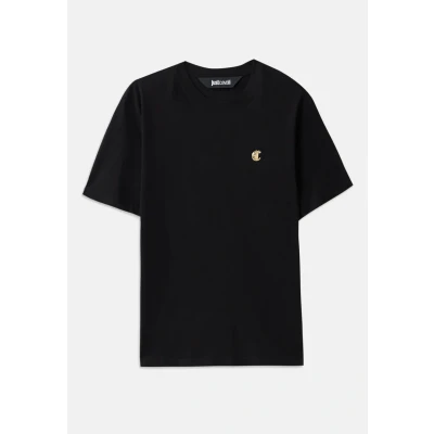 Immagine di Just Cavalli Patch Tshirt basic, Uomo, Taglia: XS, Black