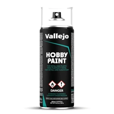 Immagine di Vallejo Hobby Paint Primer a Base d&#039; Acqua, 400 ml, Colore Bianco, (Confezione da 1), 028010