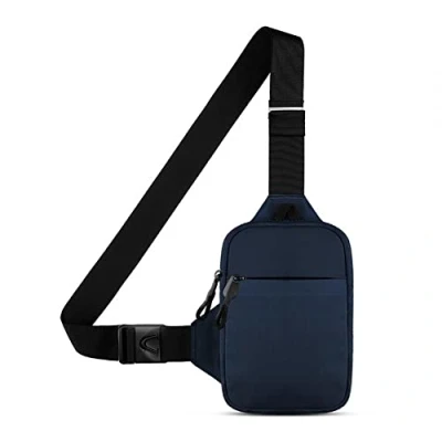 Immagine di DONGKER Zaino Monospalla, Borsa a Tracolla Impermeabile in Nylon, Sling Bag Regolabile per Uomo Donna Viaggio Escursionismo