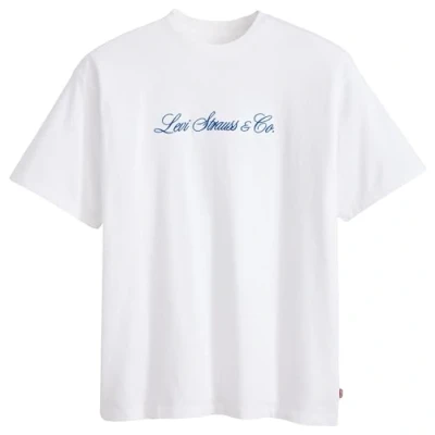 Immagine di Levi&#039;s Vintage FIT Graphic TEE Tshirt con stampa, Uomo, Taglia: Small, Levis script *white plus*