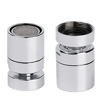 Immagine di adattatore per rubinetto in ottone 12/14/16/18/20/22/24mm Aeratore girevole a 360 gradi filettatura femmina o maschio, 16mm