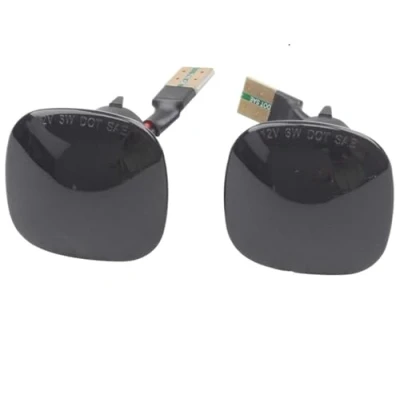 Immagine di Indicatore Di Direzione Per SKODA Fabia 6Y 5J MK2 Octavia 1U A4 MK1 Rapid NH3 Roomster Laterale Indicatori Luce(Dynamic Black)