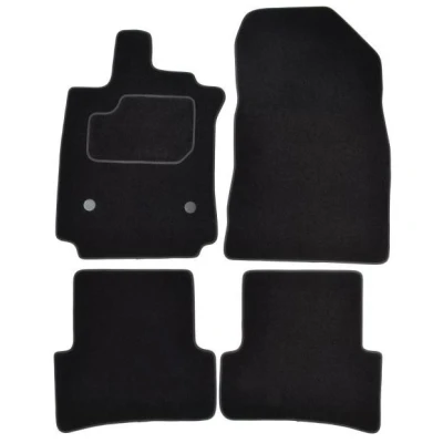 Immagine di MAMMOOTH A041 RNT135 PRM 01 Set tappetino Tessile anteriore e posteriore 4 nero RENAULT: Clio